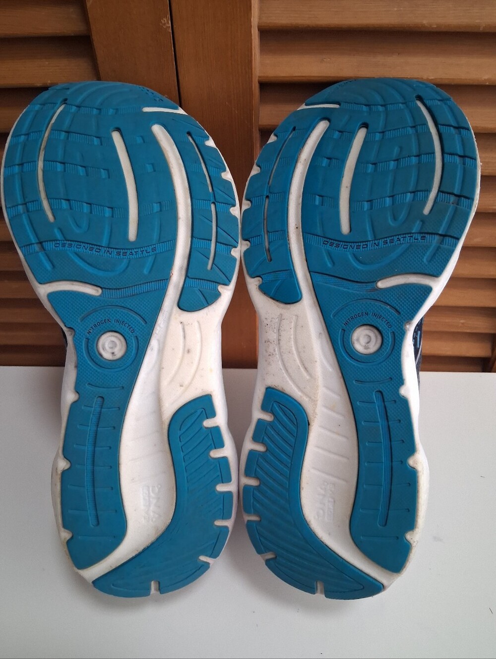 Brooks Glycerin 20 Navy Blue/ Lilac Women's Running Shoe * Size: 10 (Medium) - Picture 7 of 8